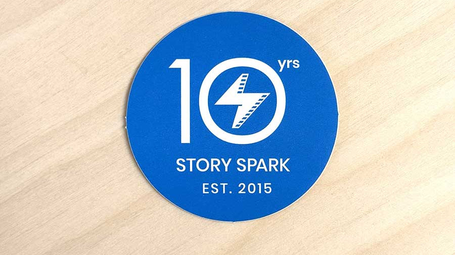 10 years of STORY SPARK graphic t-shirts and art