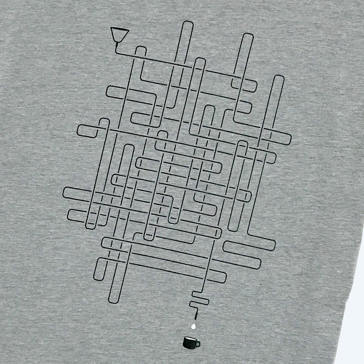 Drip coffee T-shirt-STORY SPARK