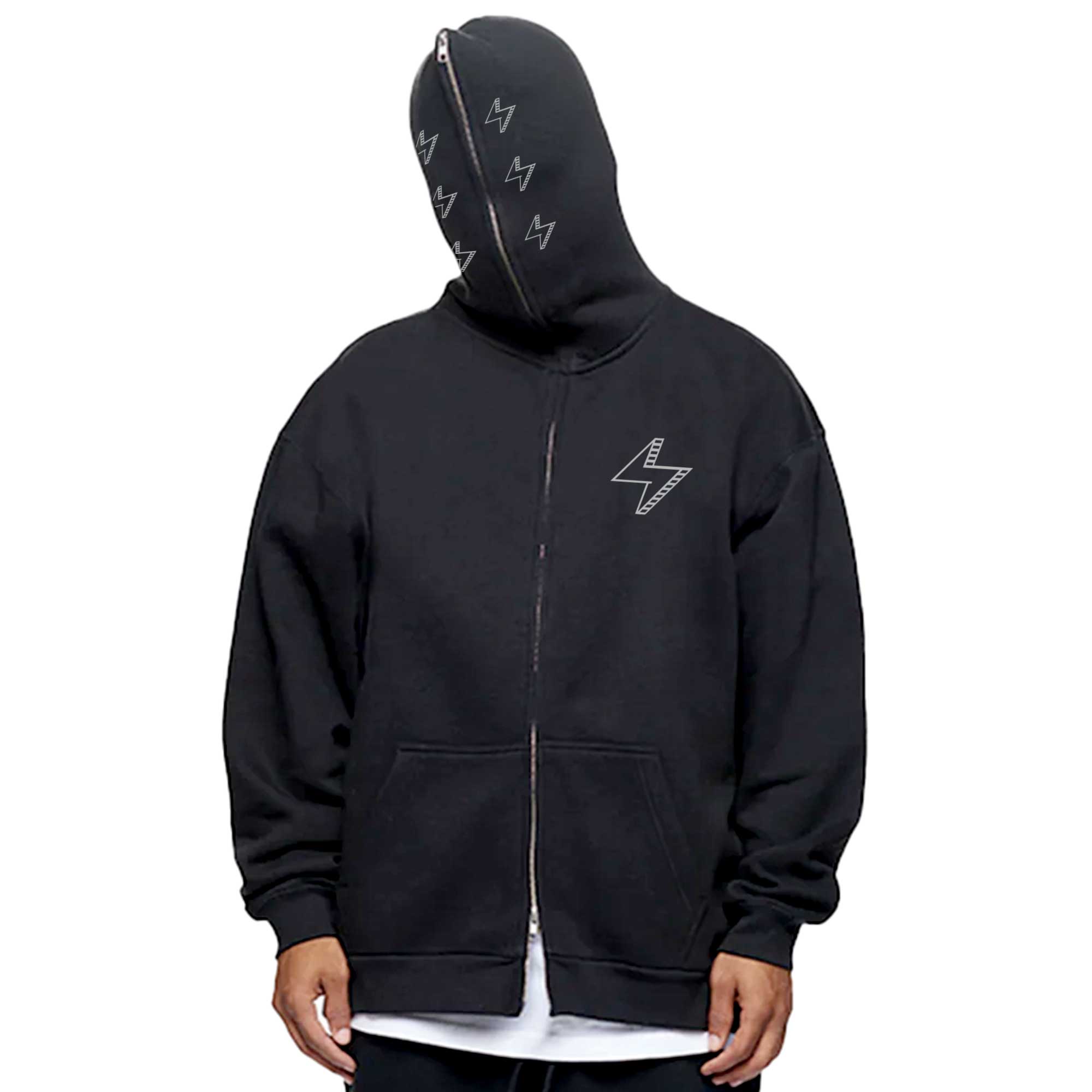 Full Zip Graphic Hoodie - STORY SPARK