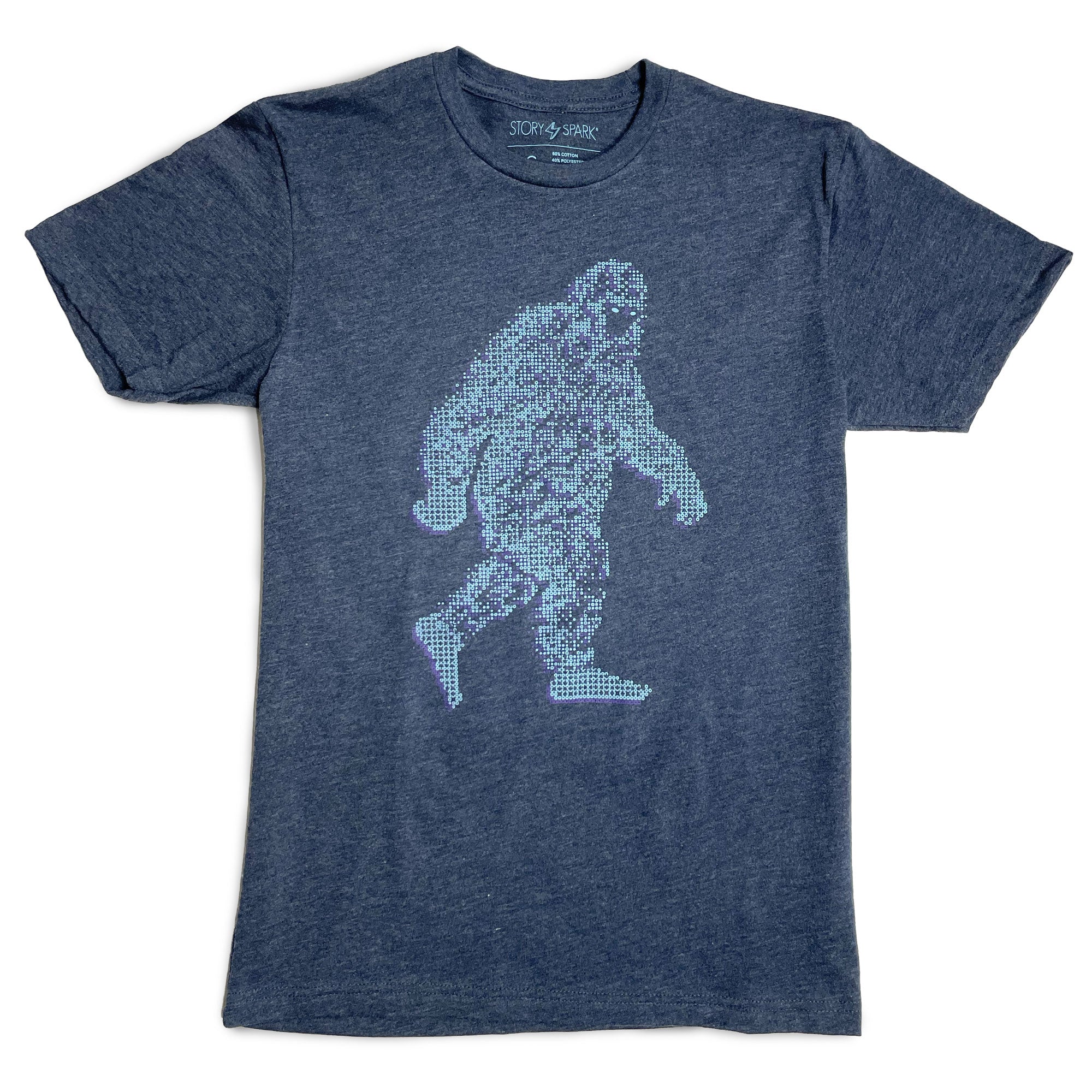 Digital Big Foot Graphic T-shirt - STORY SPARK
