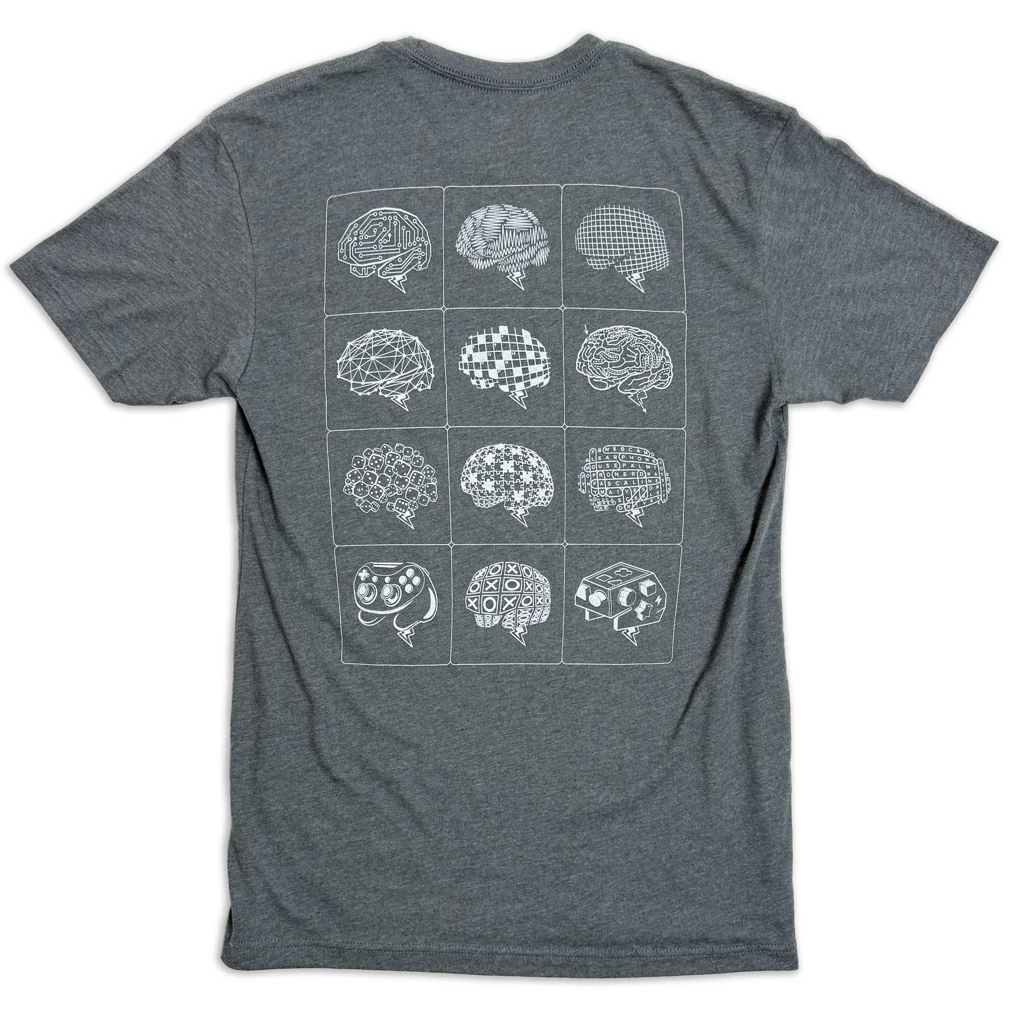 Cool brains t-shirt - Brain Games graphic tee by STORY SPARK