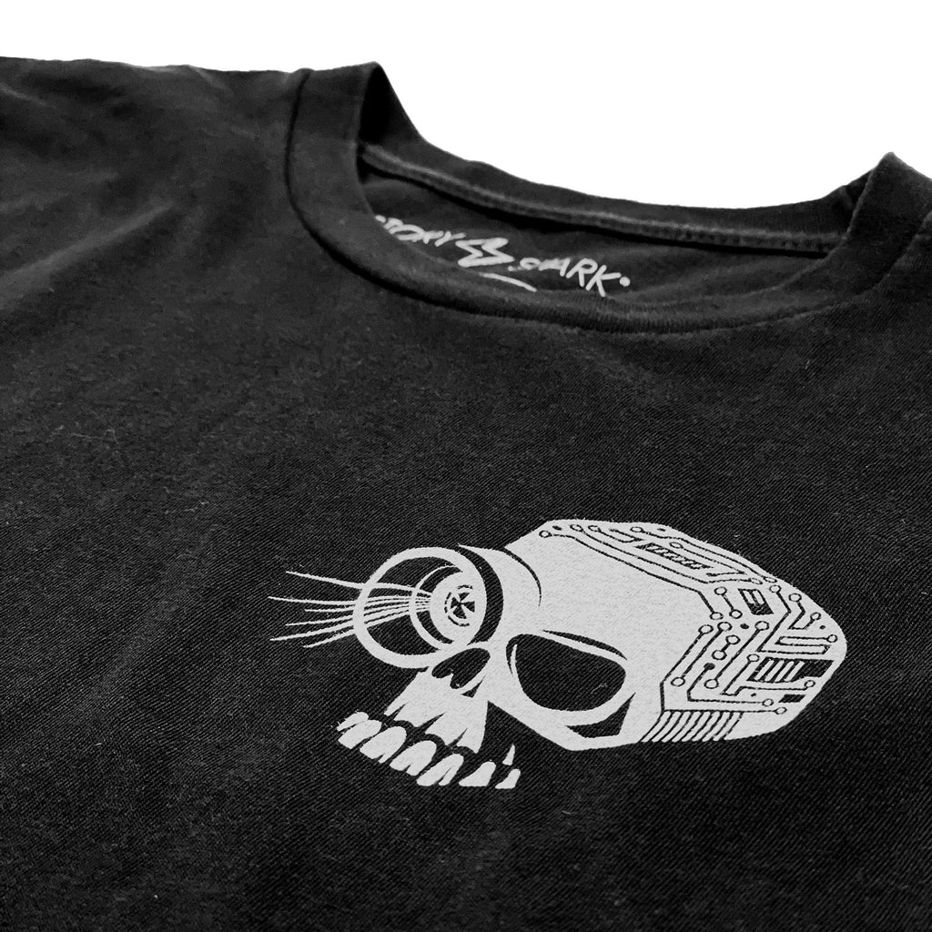 Tech Skull Graphic T-shirt - STORY SPARK