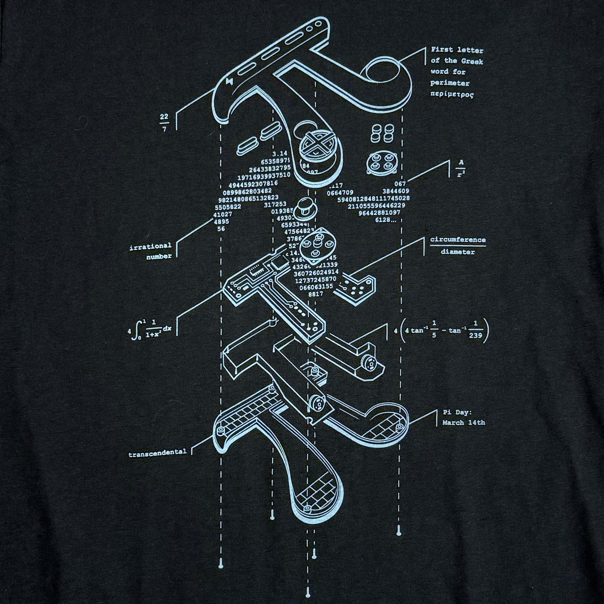 Pi day t-shirt for math geeks and gamers - Story Spark