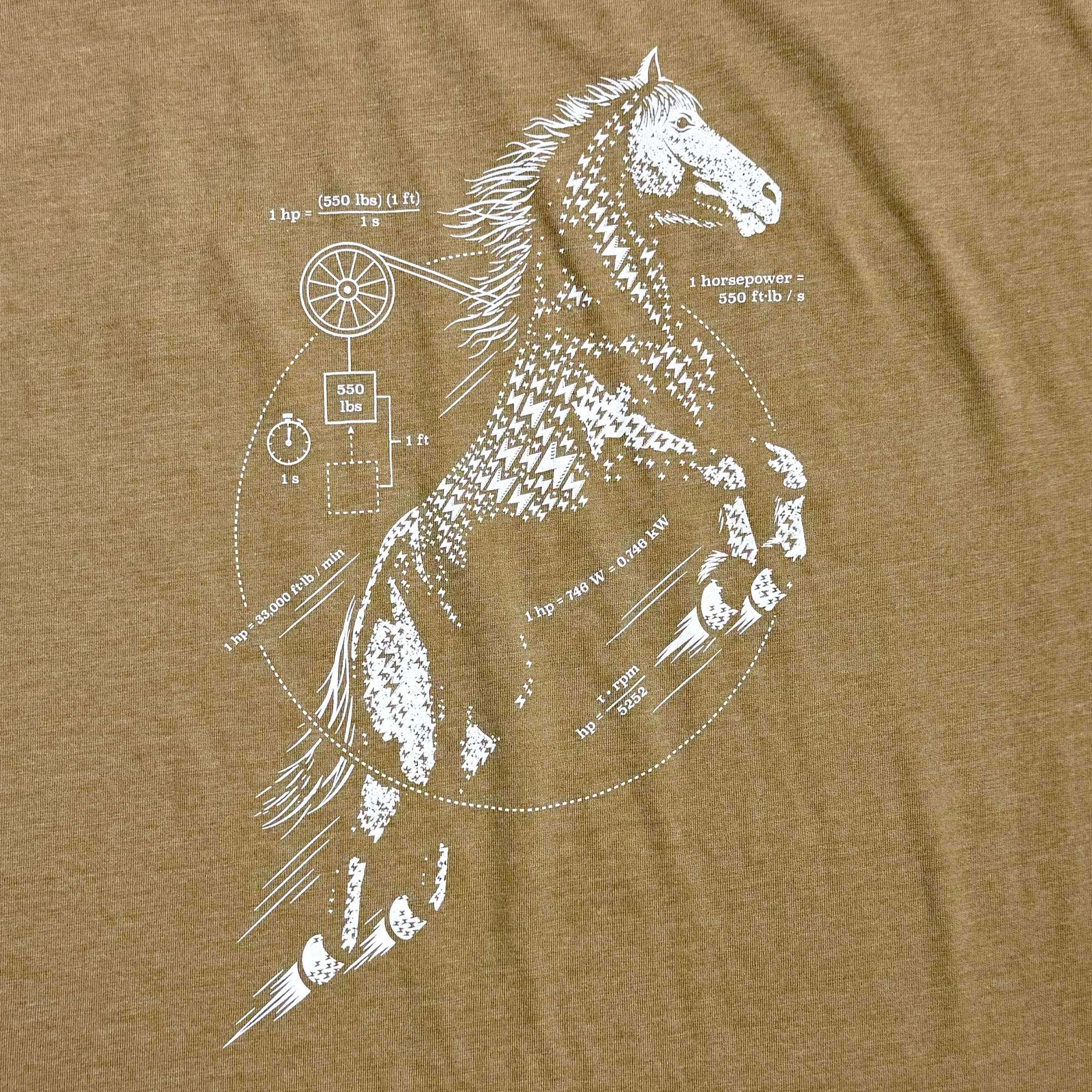 Womens Horse Power Tee