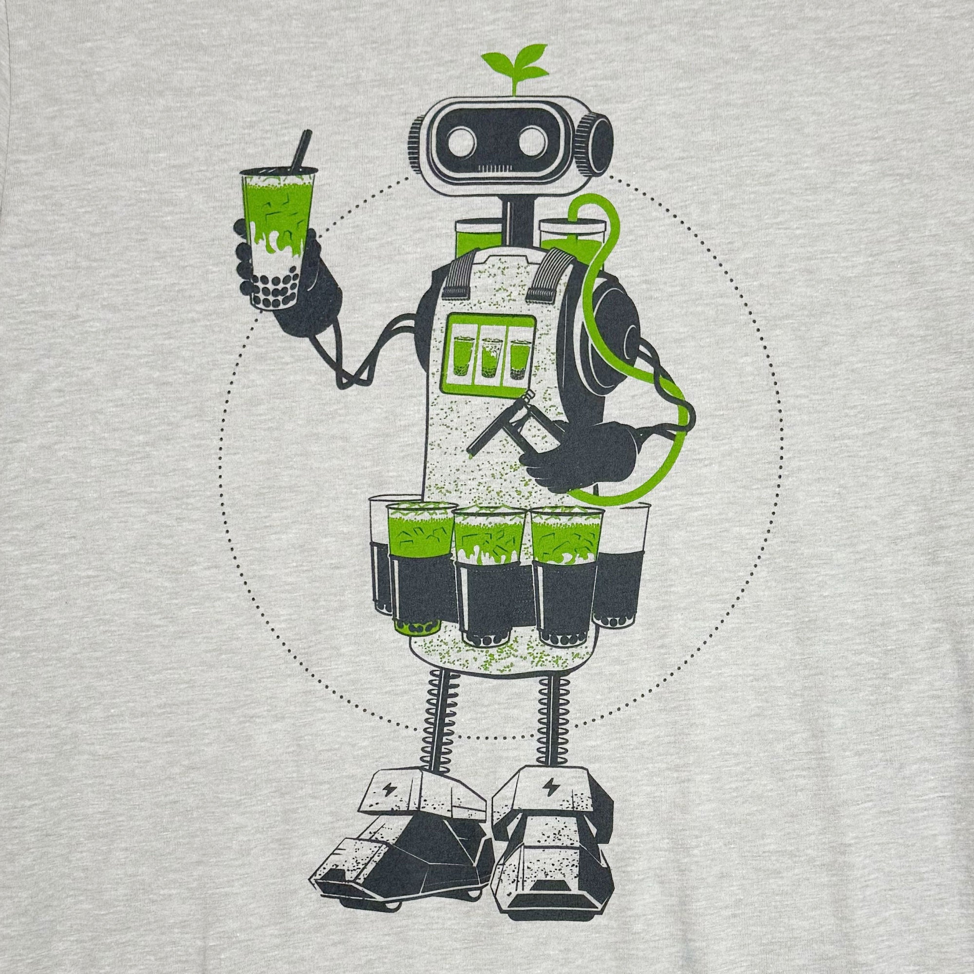 Match Boba Robot Graphic Tee - STORY SPARK