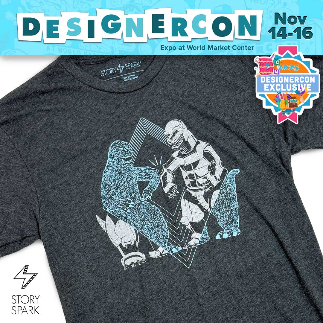 DesignerCon Exclusive 2025 - Meet and Greet Graphic t-shirt by STORY SPARK
