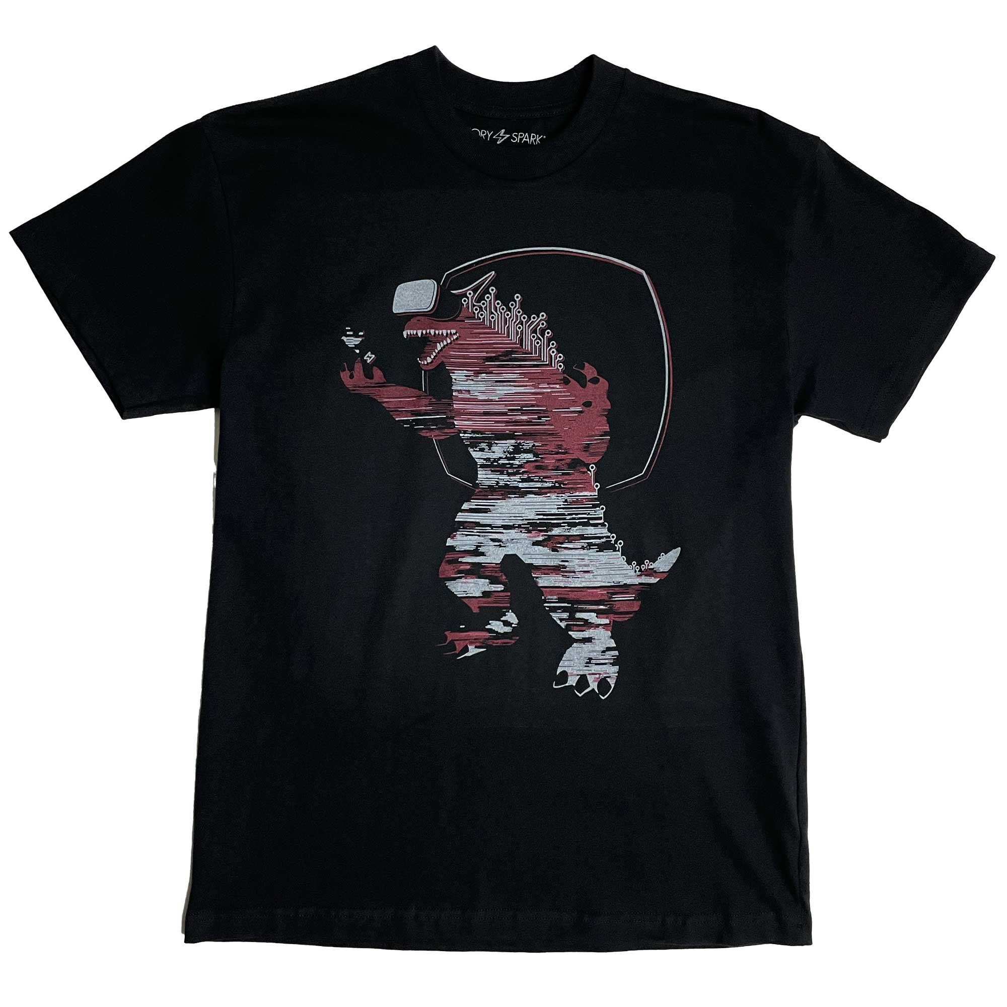 Virtual Reality Zilla Heavyweight Graphic T-shirt - STORY SPARK