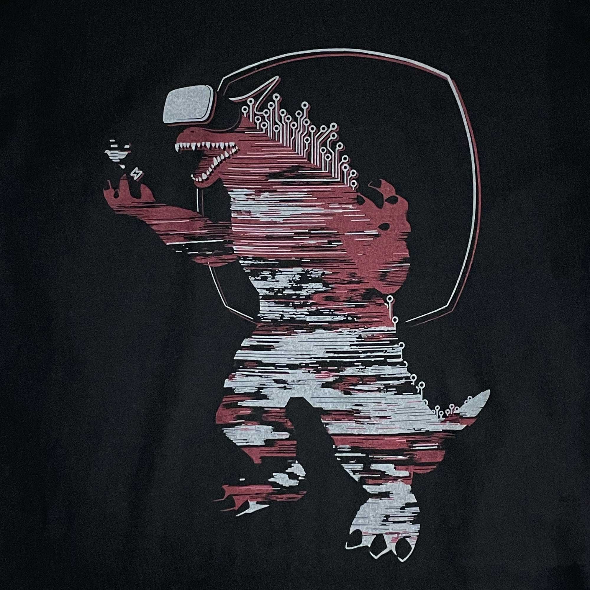 VR Monster Graphic T-shirt by STORY SPARK