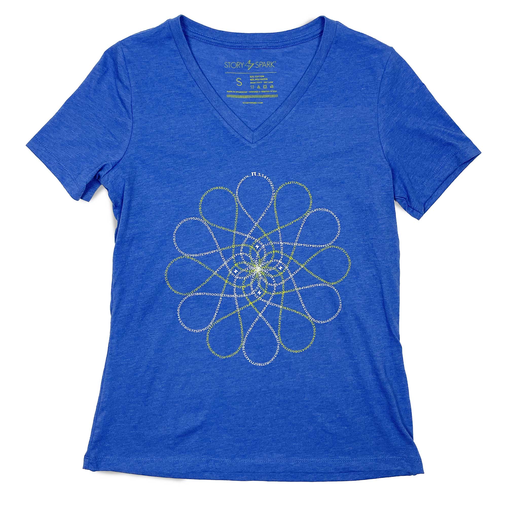 Pi Day T-shirt for Women - Infinite Pi Shirt