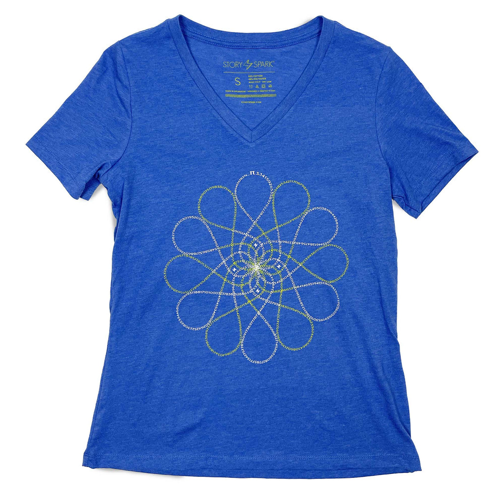 Pi Graphic T-shirt for Women for Pi Day