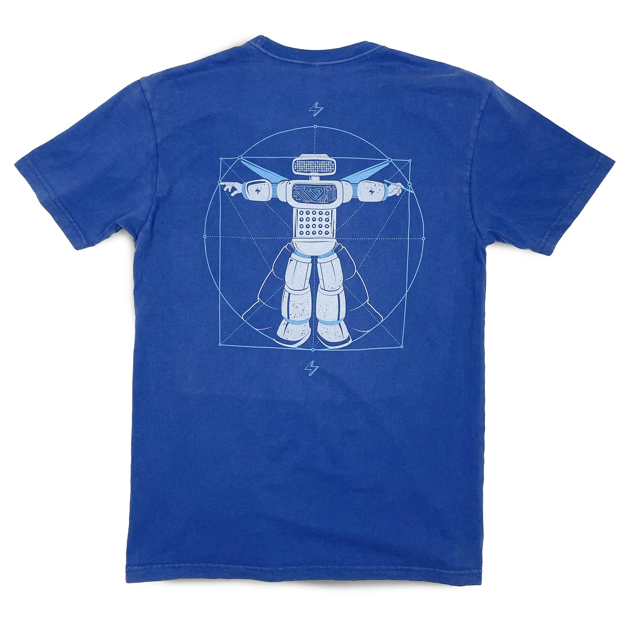 Back of Renaissance Bot 2-sided Graphic Tee - STORY SPARK