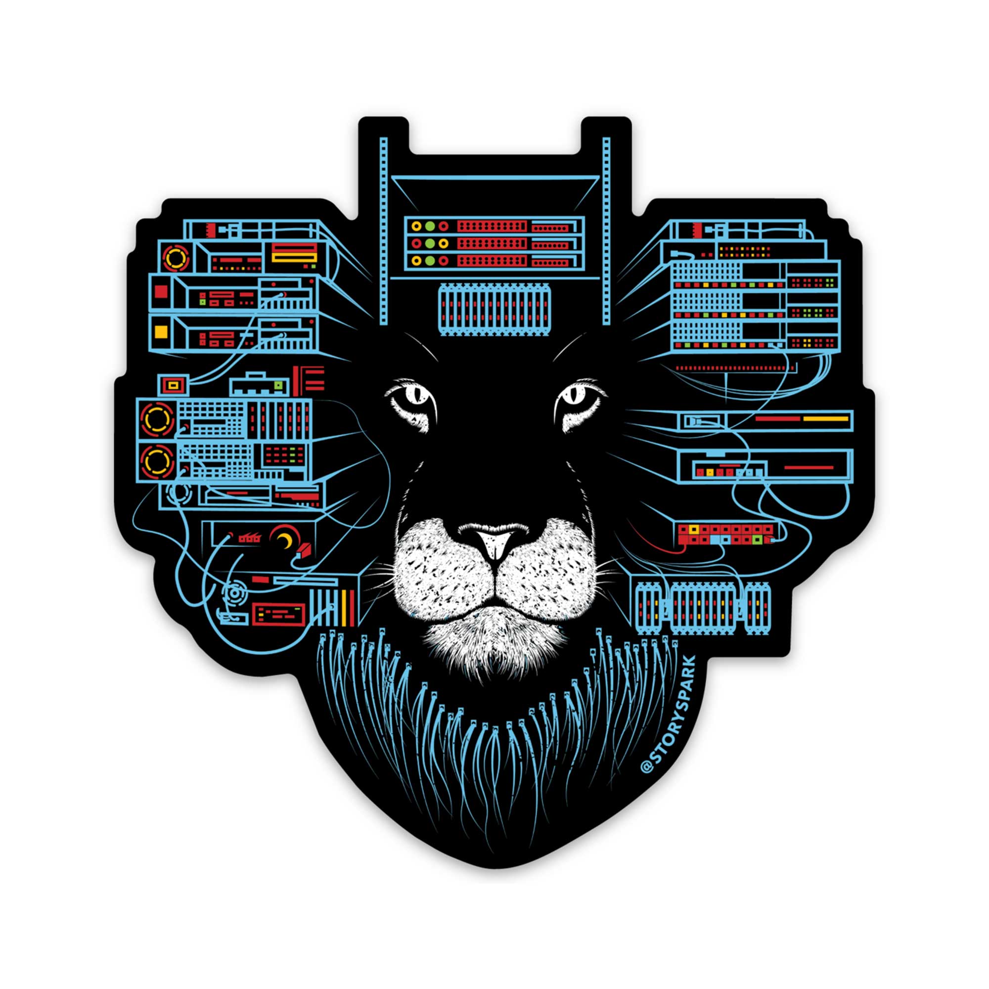 Maneframe Vinyl Sticker-STORY SPARK