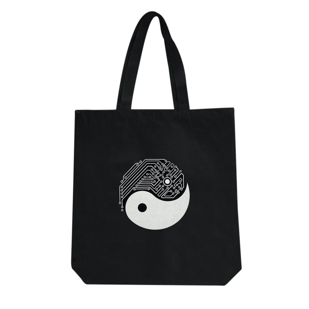 Yin Yang Tote Bag - Unique Gift Ideas for Techies - STORY SPARK