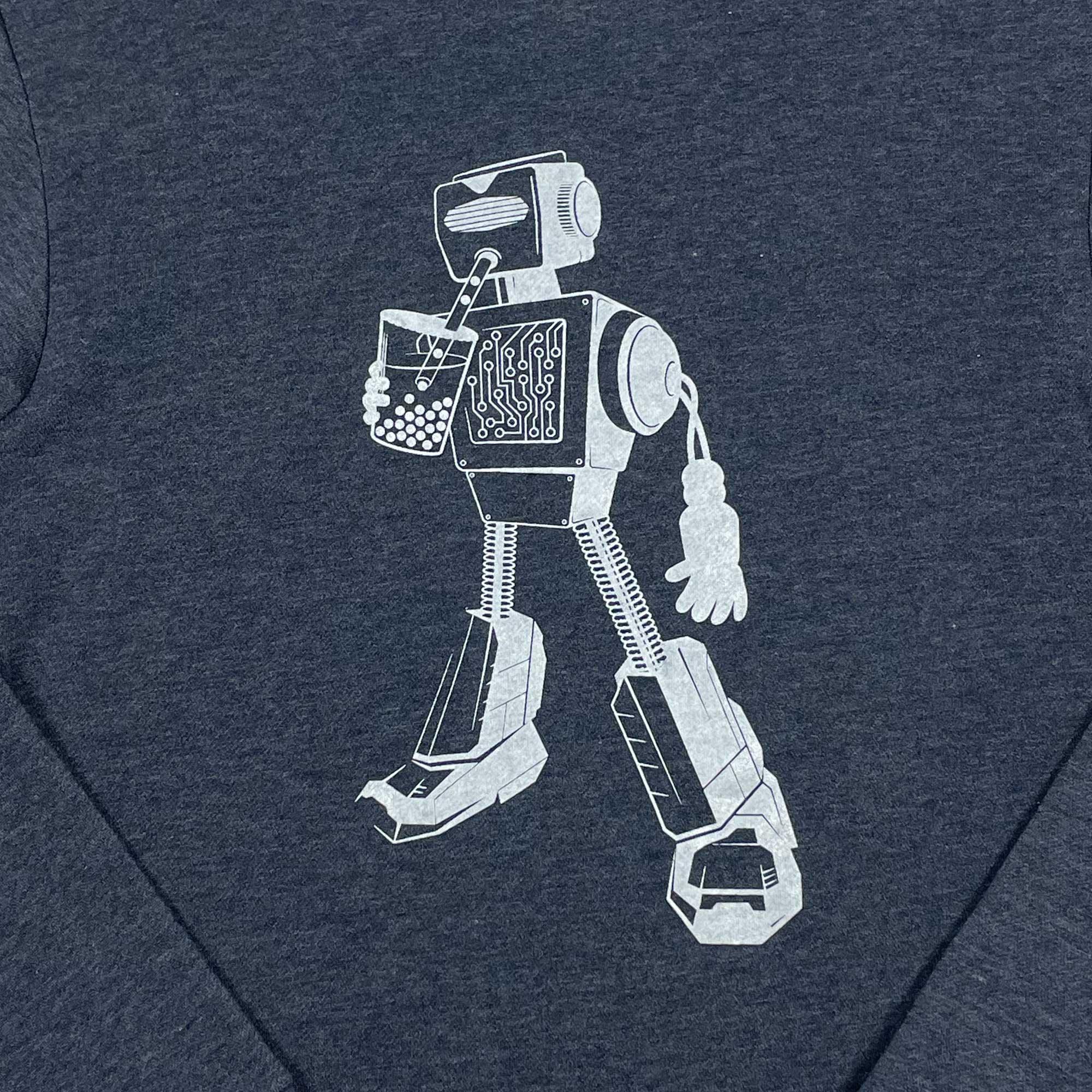 Boba Robot Pullover Sweatshirt (Glow)-STORY SPARK