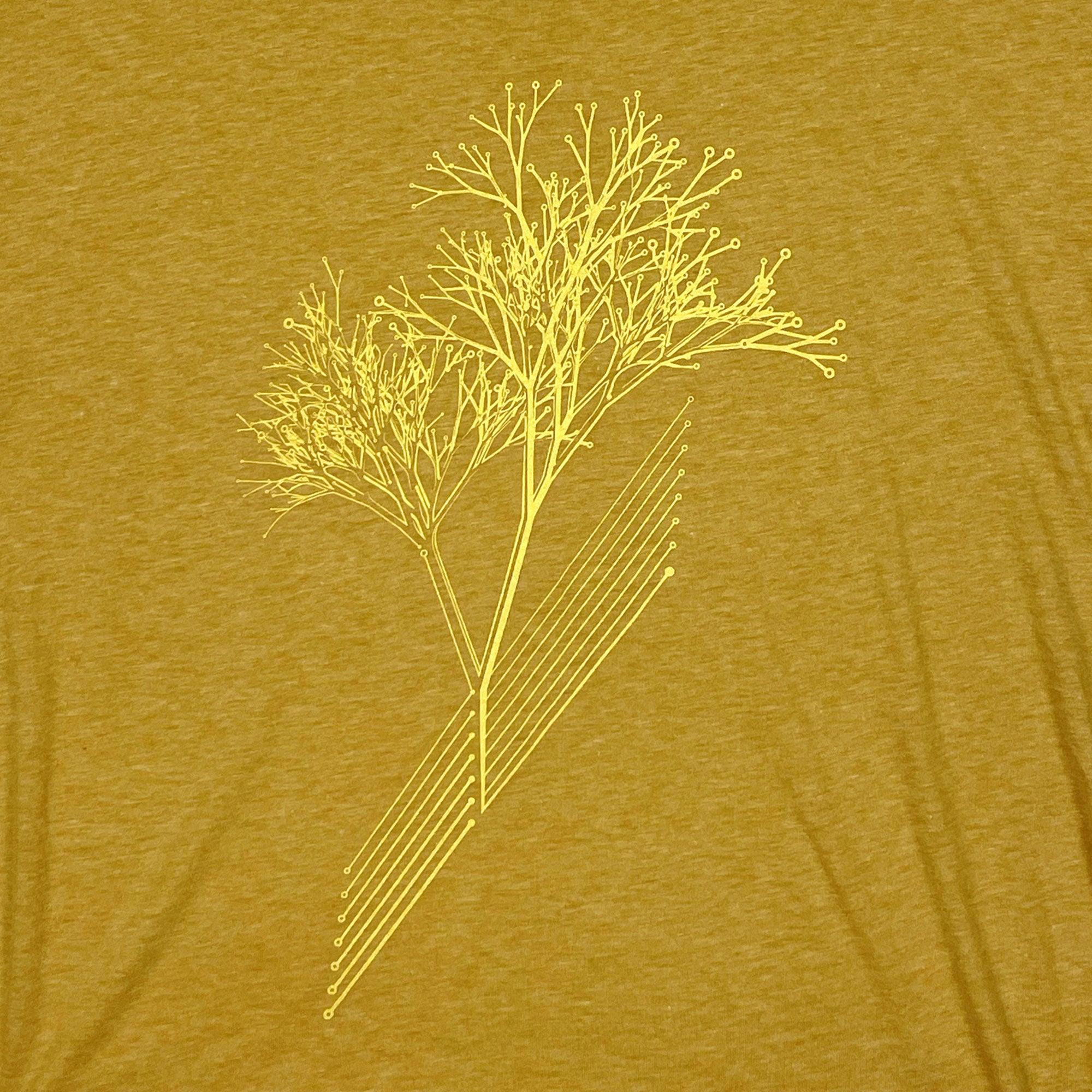 Fractal Tree Womens T-shirt for Engineers by STORY SPARK