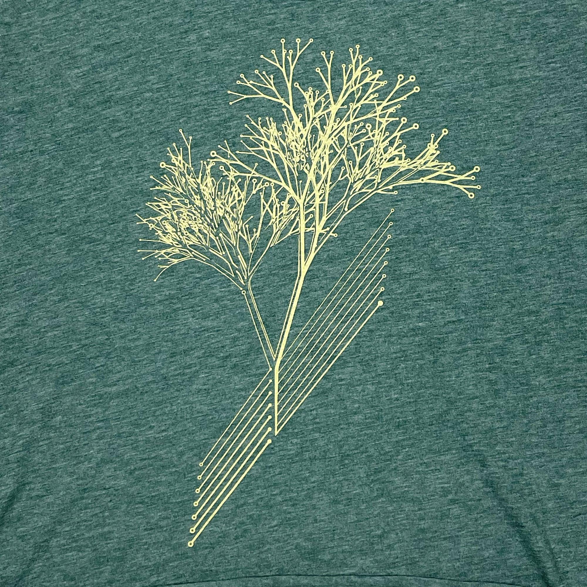 Circuit Tree Womens T-shirt by STORY SPARK