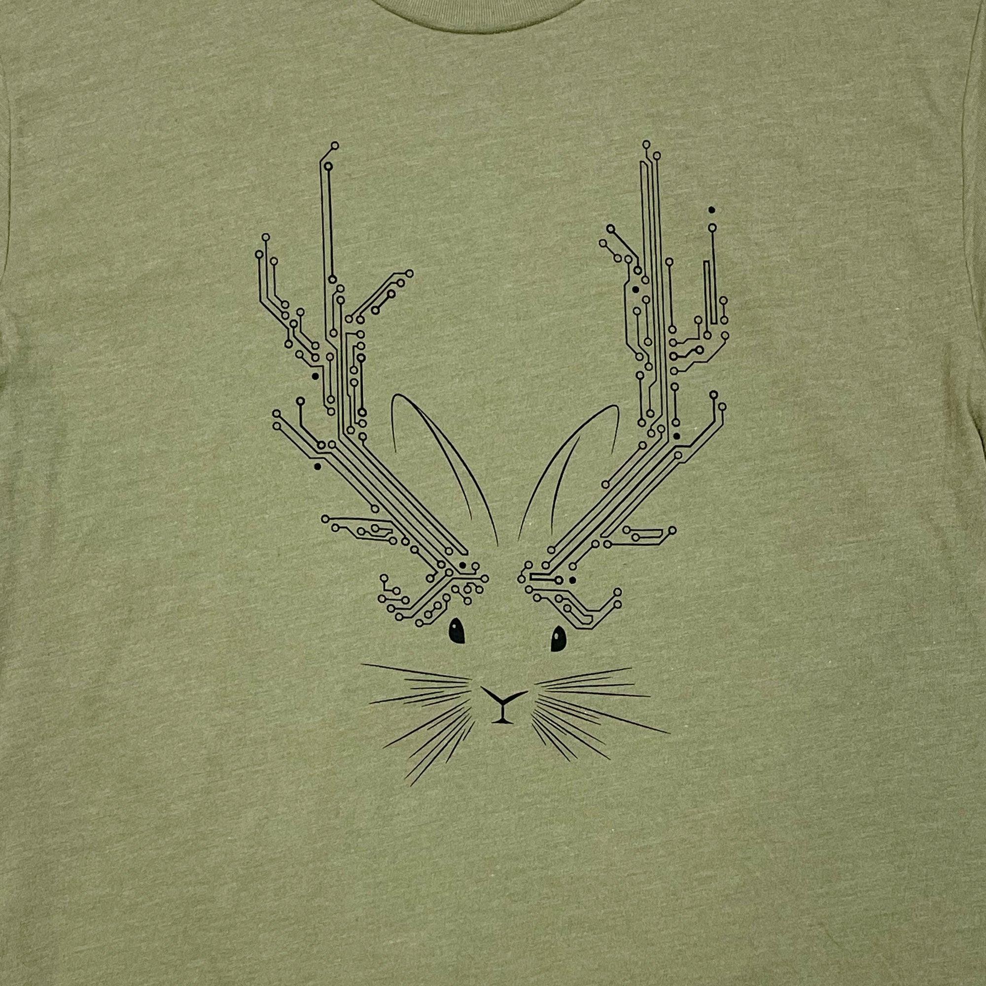 Tech Jackalope T-shirt-STORY SPARK