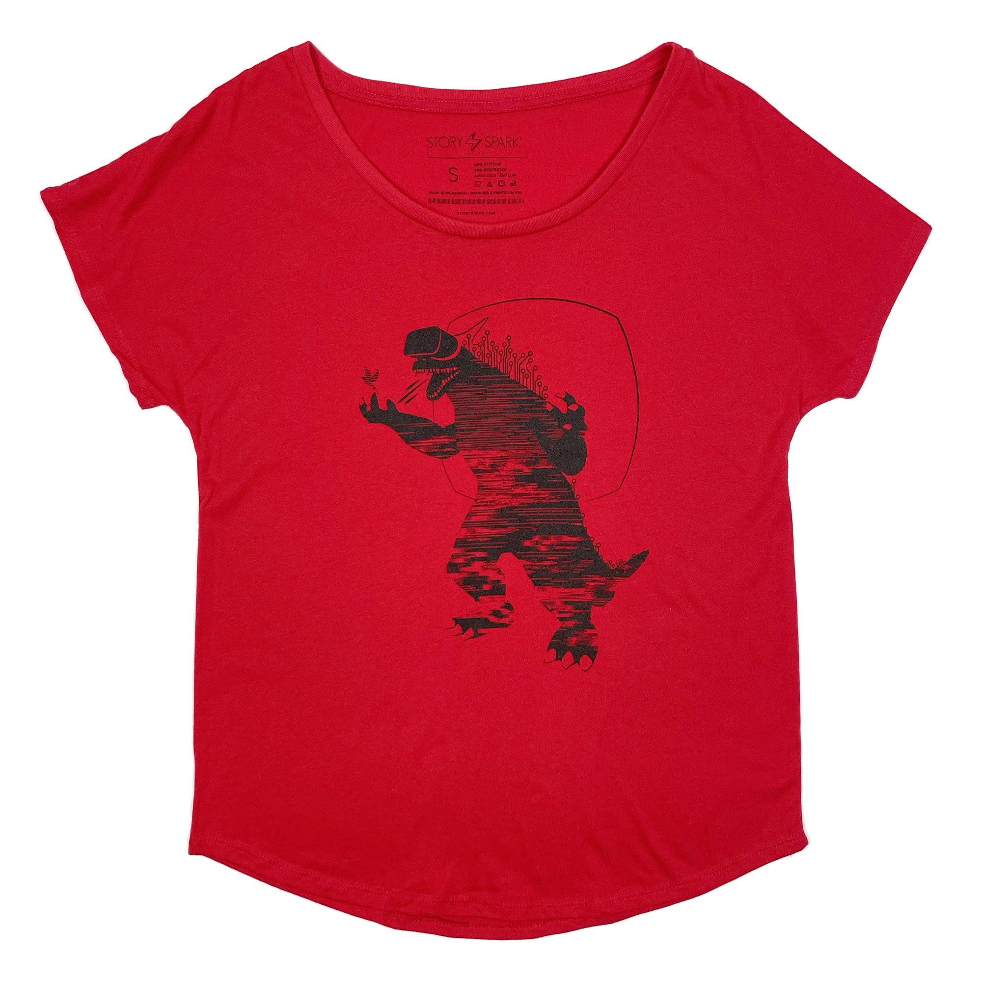 Mixed Reality Womens Dolman Shirt-STORY SPARK