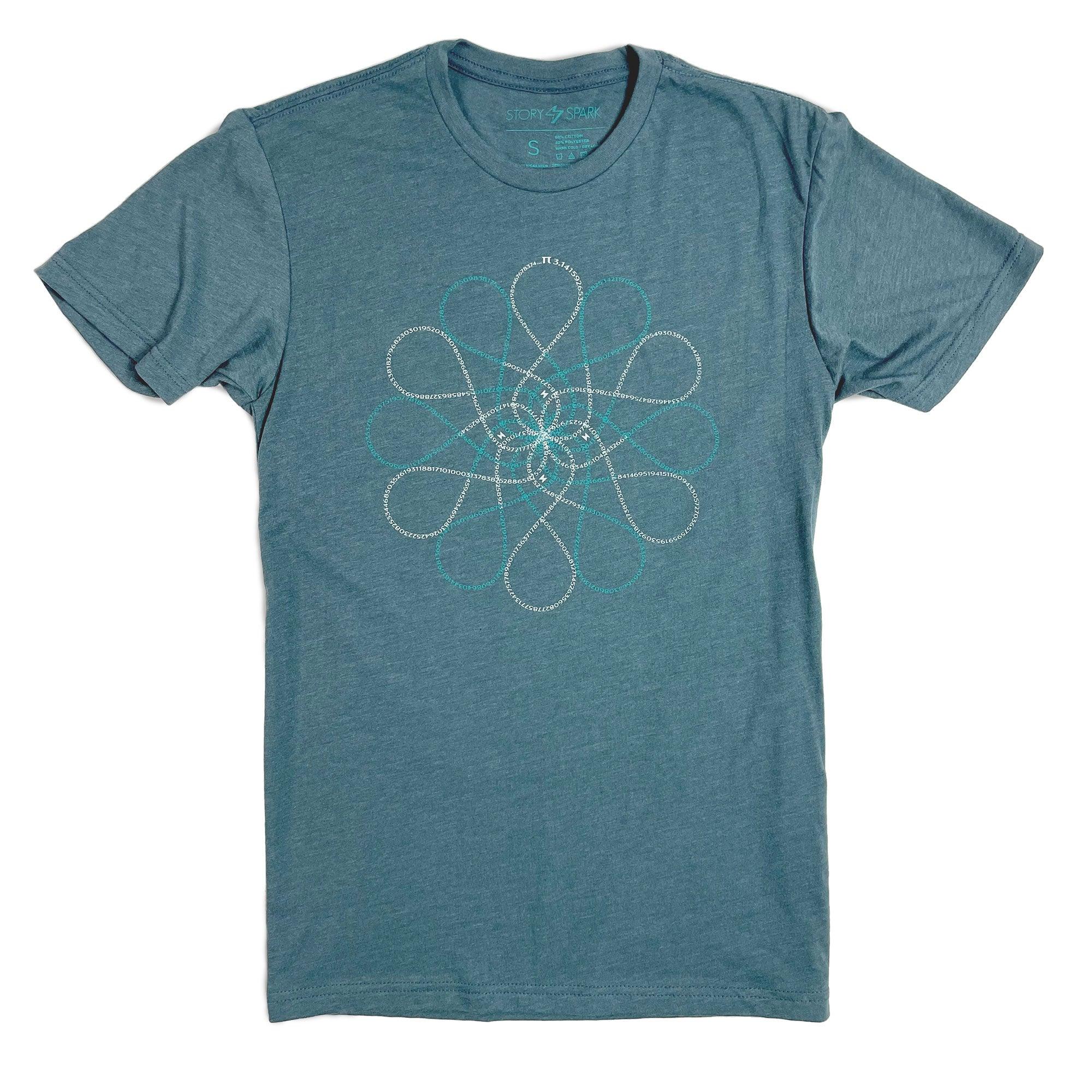 Pi-finity T-shirt for Pi Day by STORY SPARK