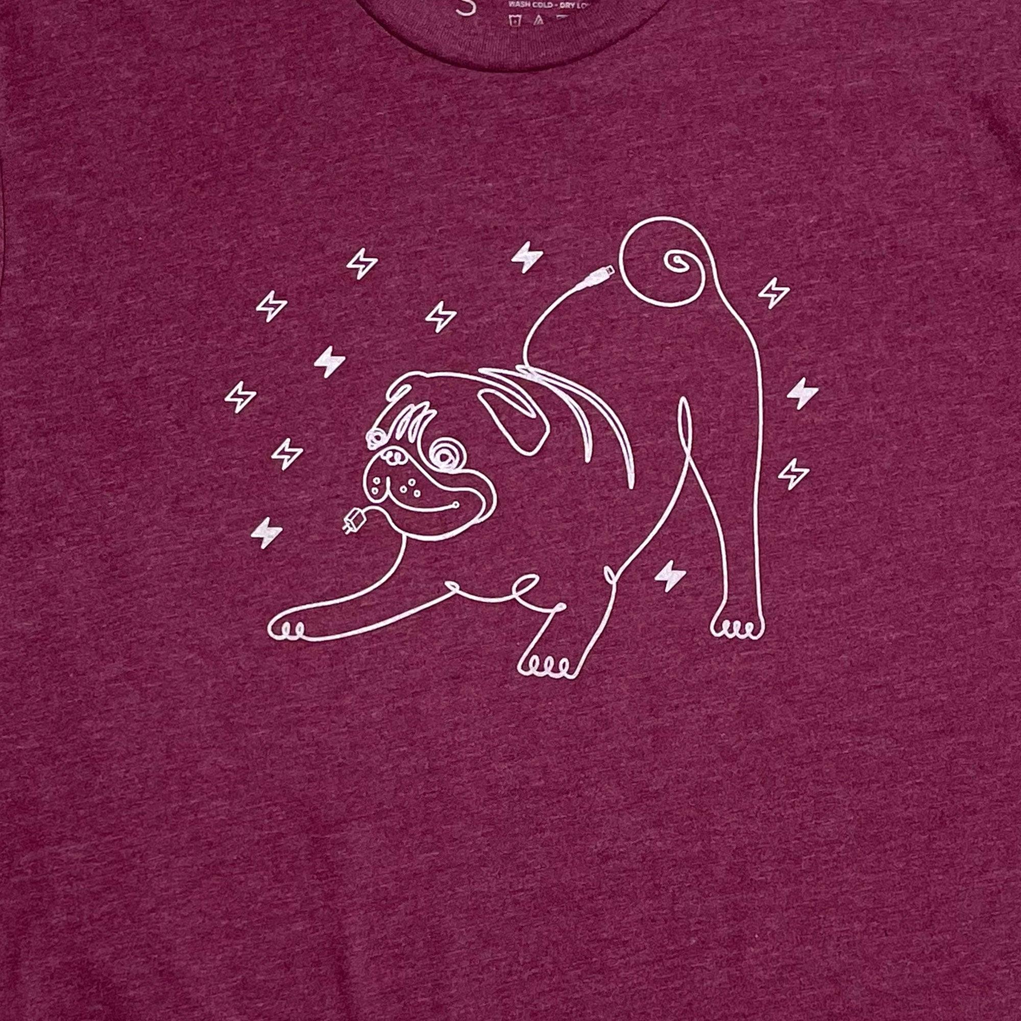 Pug and Play T-shirt-STORY SPARK