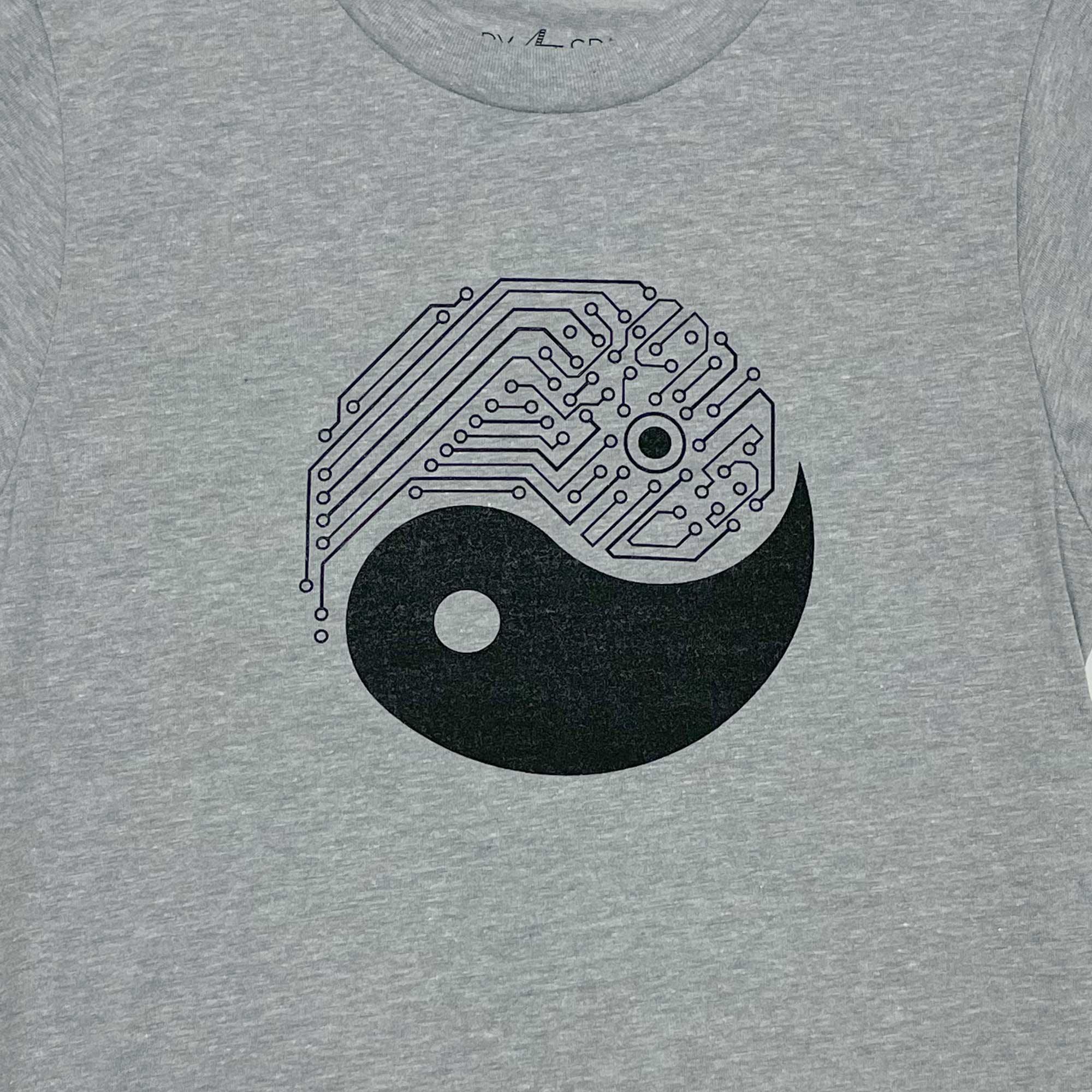 Yin Yang Tech Kids T-Shirt-STORY SPARK