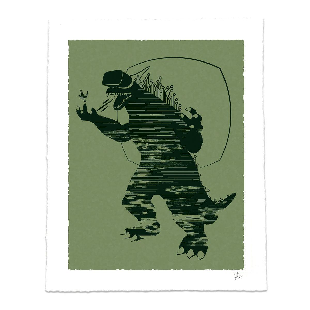 Mixed Reality Art Print-STORY SPARK