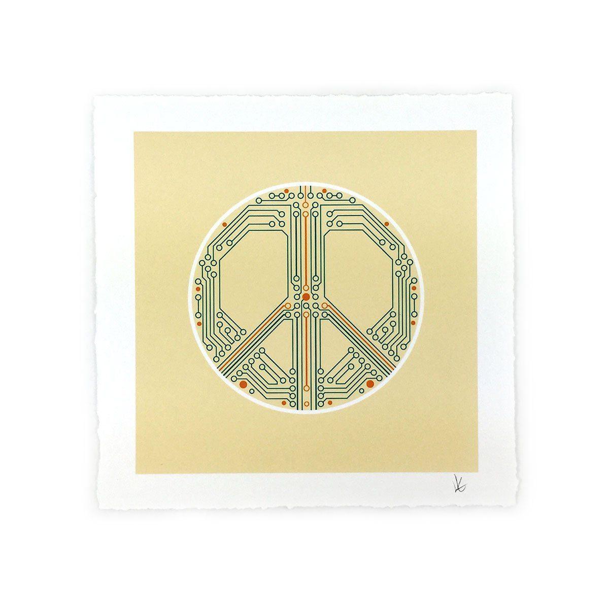 Smart Peace Art Print-STORY SPARK