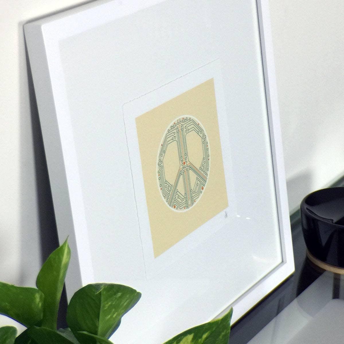 Smart Peace Art Print-STORY SPARK