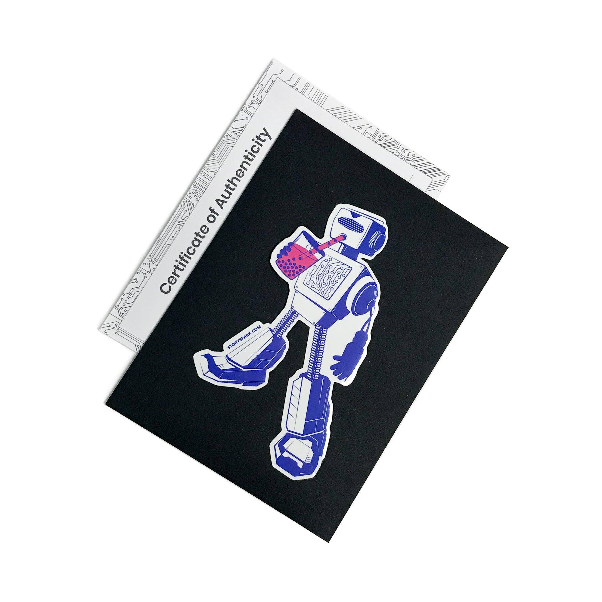 Boba Bot Unpainted Resin Figure by STORY SPARK