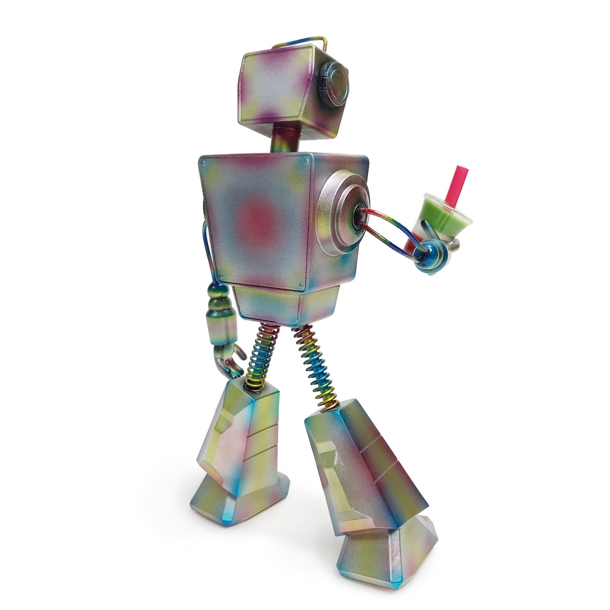 Boba Bot Resin one of a kind paint by Mark Nagata