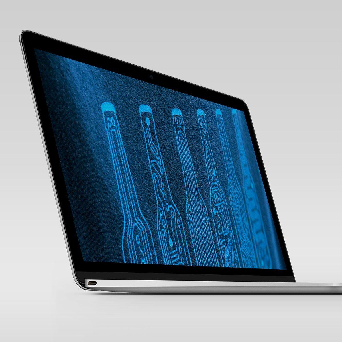 Digital Wallpapers - Bar Code-STORY SPARK