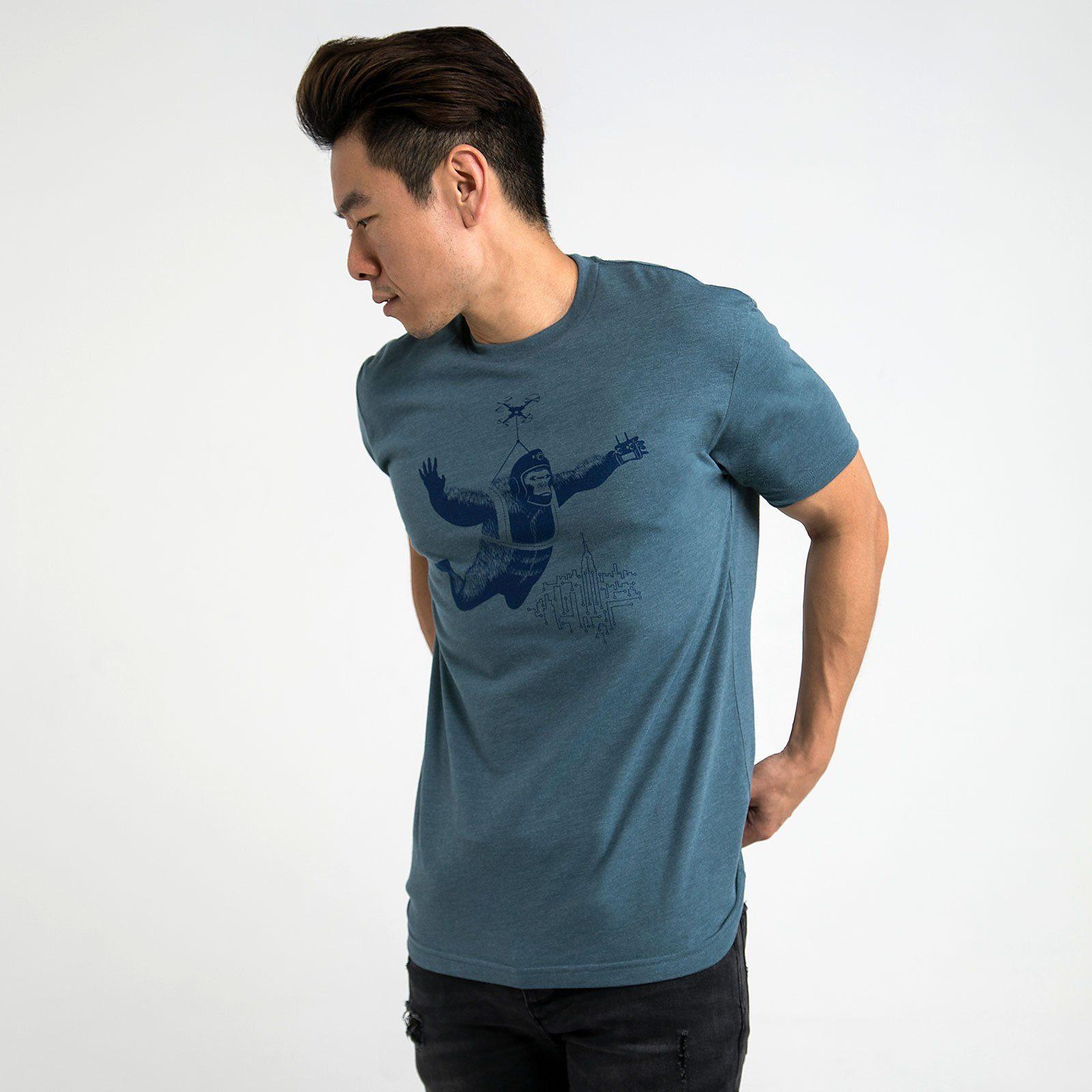 Drone Drop Kong T-Shirt by STORY SPARK