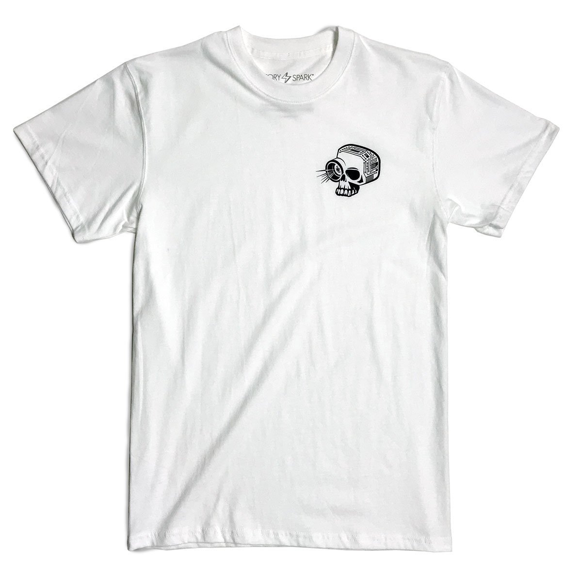 Focus T-shirt (White)-STORY SPARK