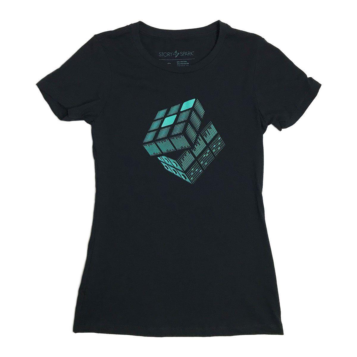 Remix Womens T-Shirt-STORY SPARK