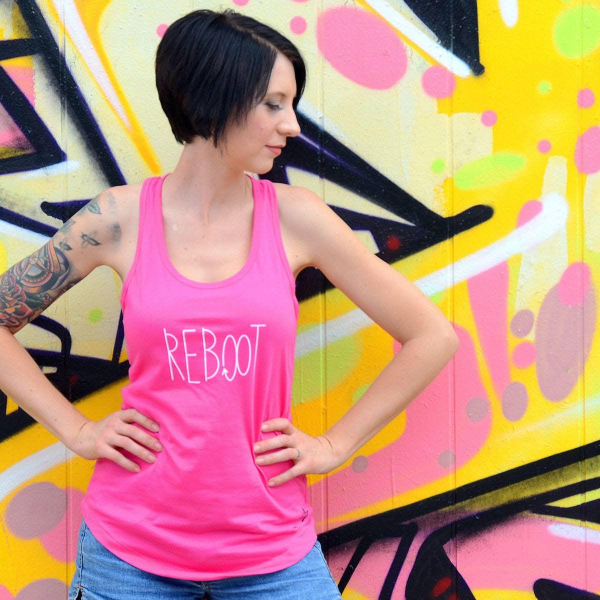 Reboot Womens Tank-STORY SPARK