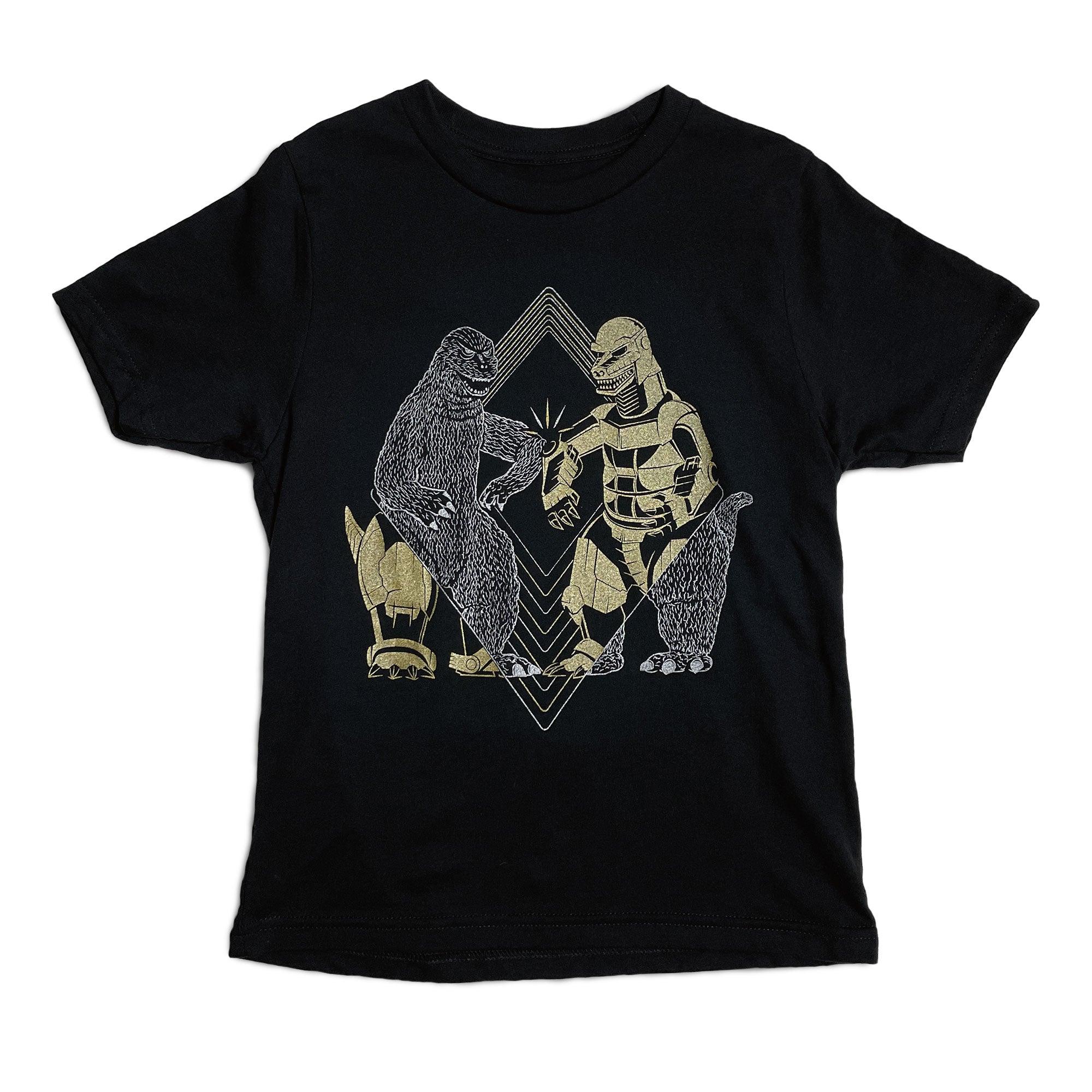 Techy Robot and Monster Graphic Tee for kids by Story Spark