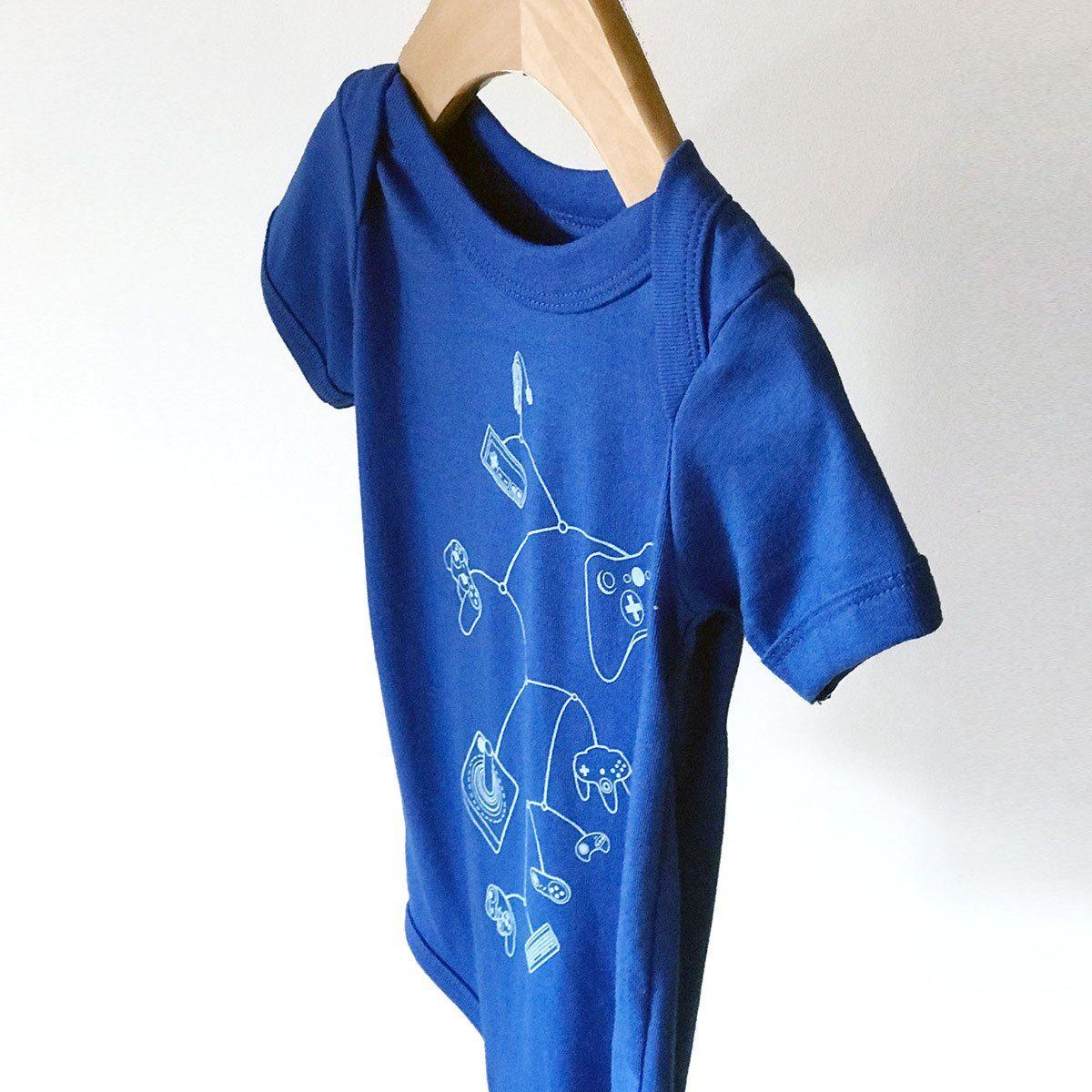 Mobile Controls Baby Onesie-STORY SPARK