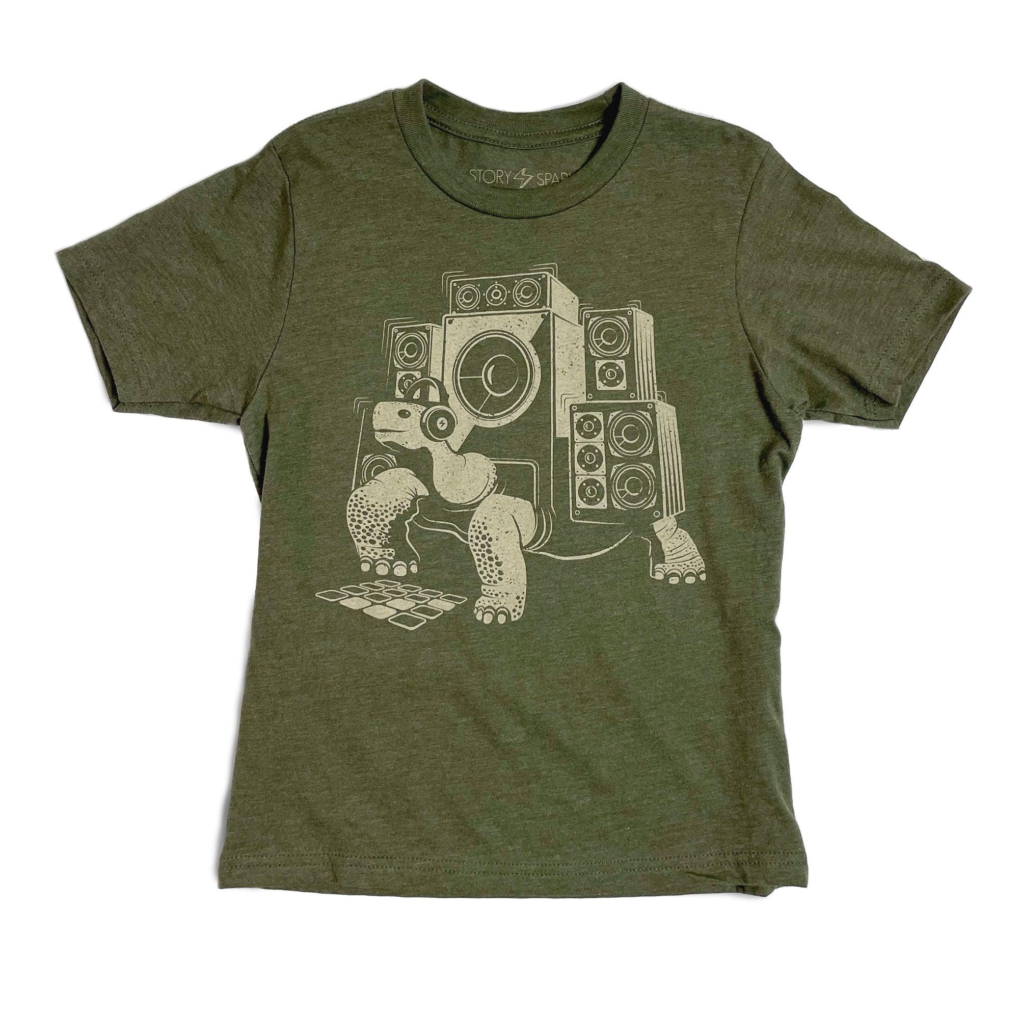 Slow Beats Kids T-Shirt-STORY SPARK