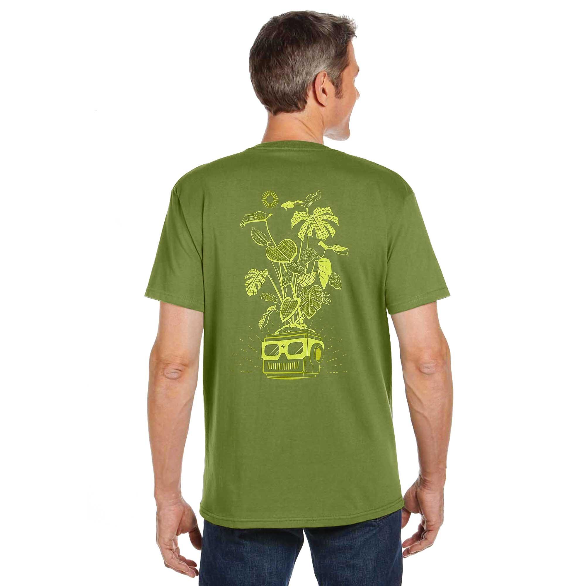 Solar Plant Sustainable T-shirt-STORY SPARK