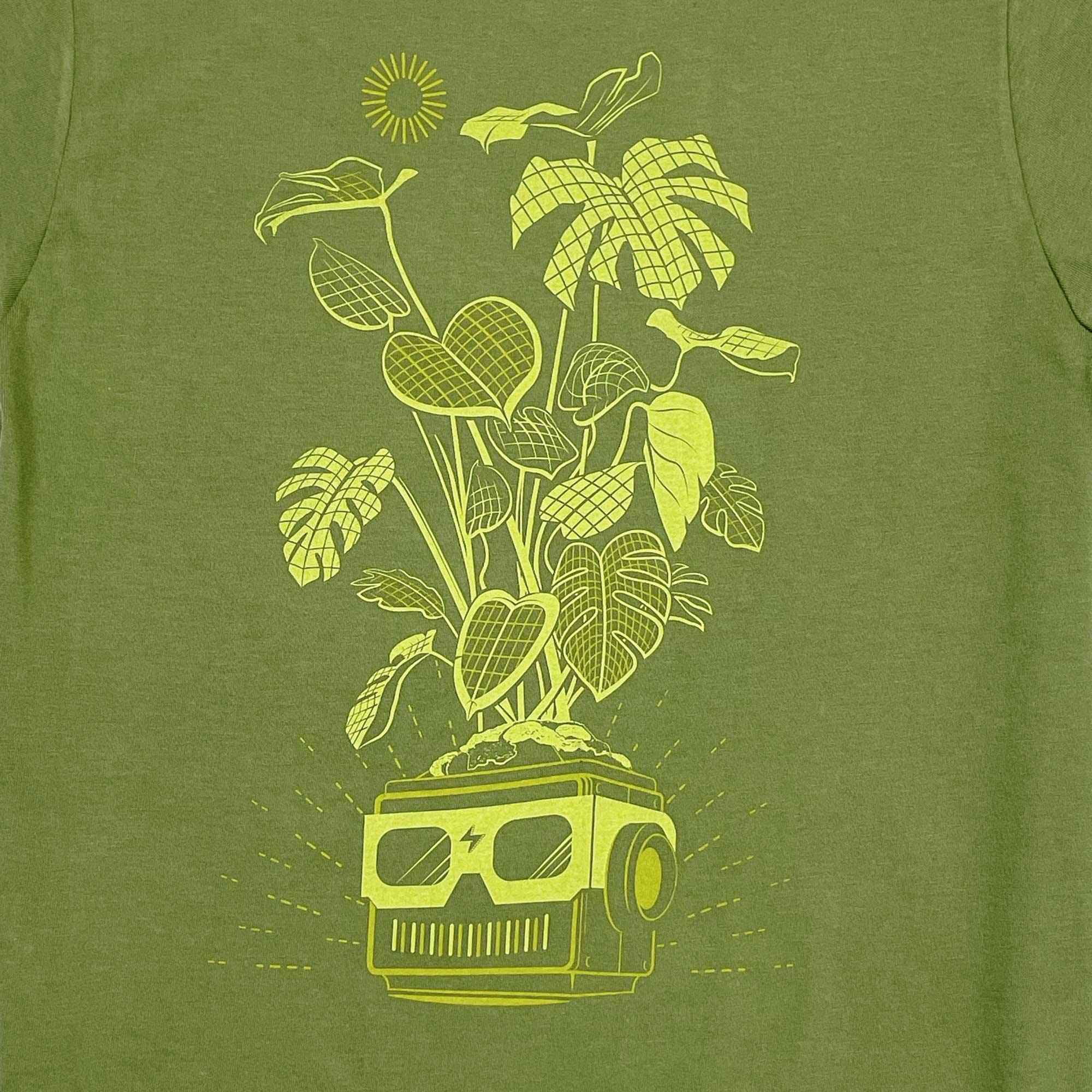 Solar Plant Sustainable T-shirt-STORY SPARK