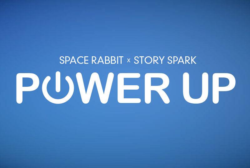 STORY SPARK + Space Rabbit design collaboration