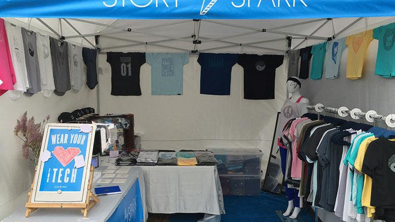 Story Spark at the Spring 2016 Jackalope Art Fair in Pasadena, CA - STORY SPARK