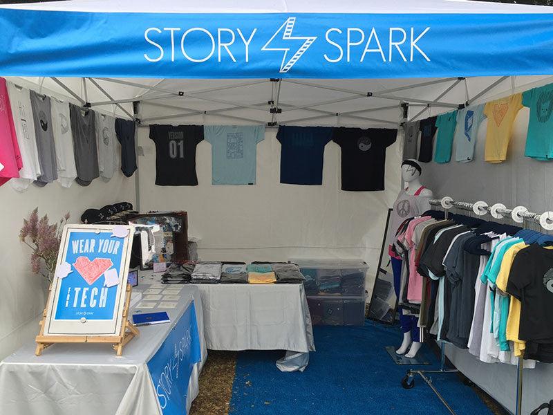 Story Spark at the Spring 2016 Jackalope Art Fair in Pasadena, CA - STORY SPARK