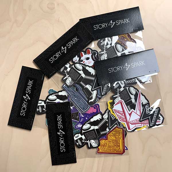 STORY SPARK sticker pack