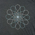 Infinity Pi graphic t-shirt in charcoal grey by STORY SPARK
