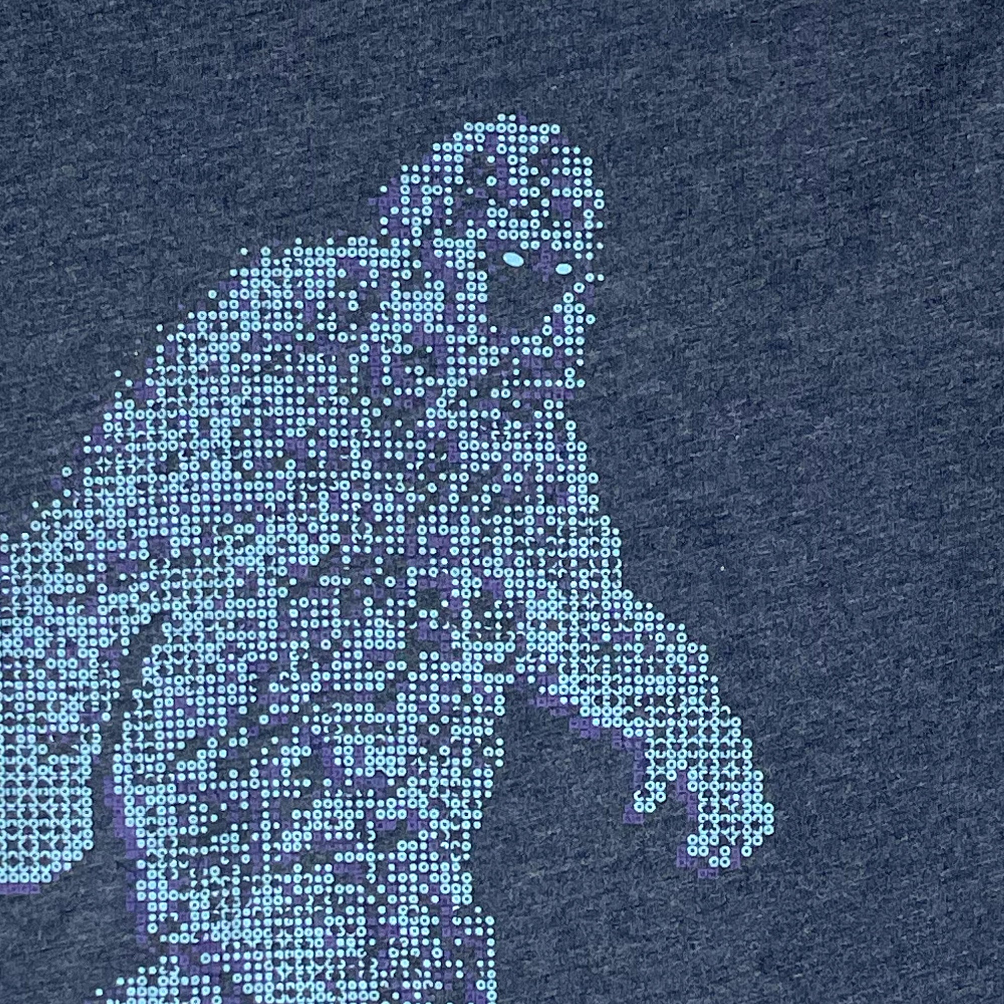 Generative Art Big Foot Graphic T-shirt