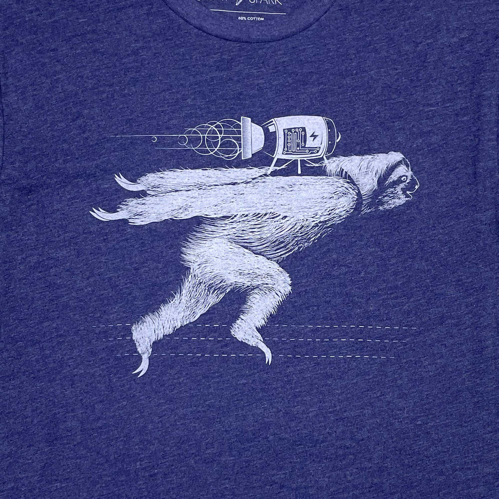 Funny sloth shirt for techies and engineers