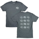 Brain Games two-sided graphic t-shirt by STORY SPARK