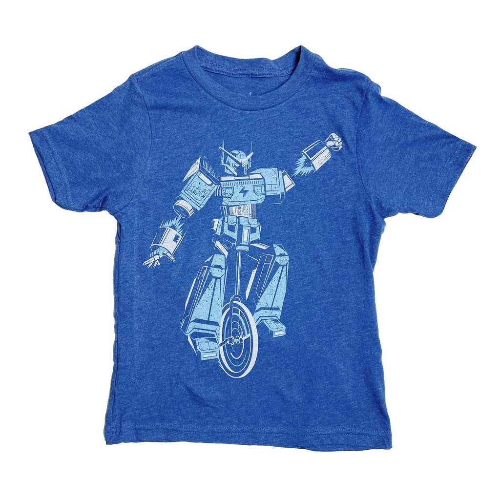 Unicycle Robot Kids Graphic T-shirt