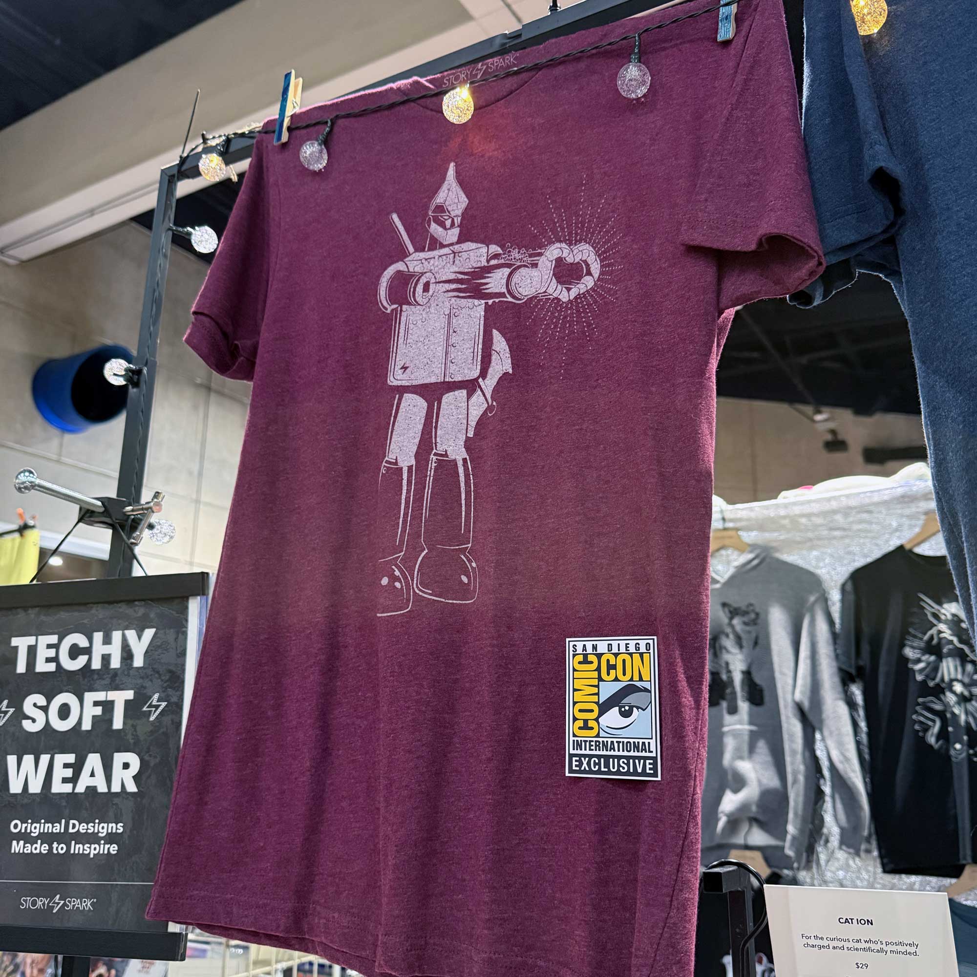 Heart Attack Graphic t-shirt - San Diego Comic Con 2026 Exclusive - Tin Man with Heart Hands